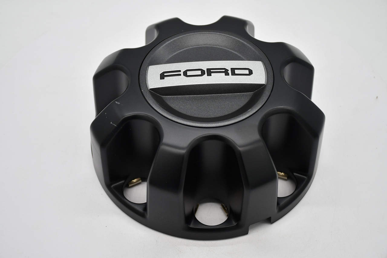 Ford OEM LC3C-1A096-GCA Satin Black Wheel Center Cap Fits 2023-2026 Ford F250 F350 Super Duty SRW