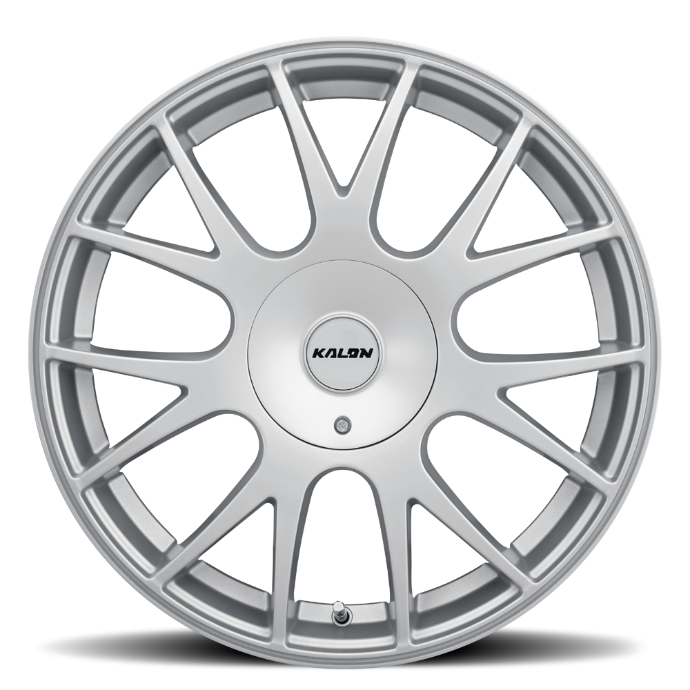 19" Kalon 206 Talon Satin Silver 19x8.5 Wheel 5x4.25 5x115 40mm Passenger Rim