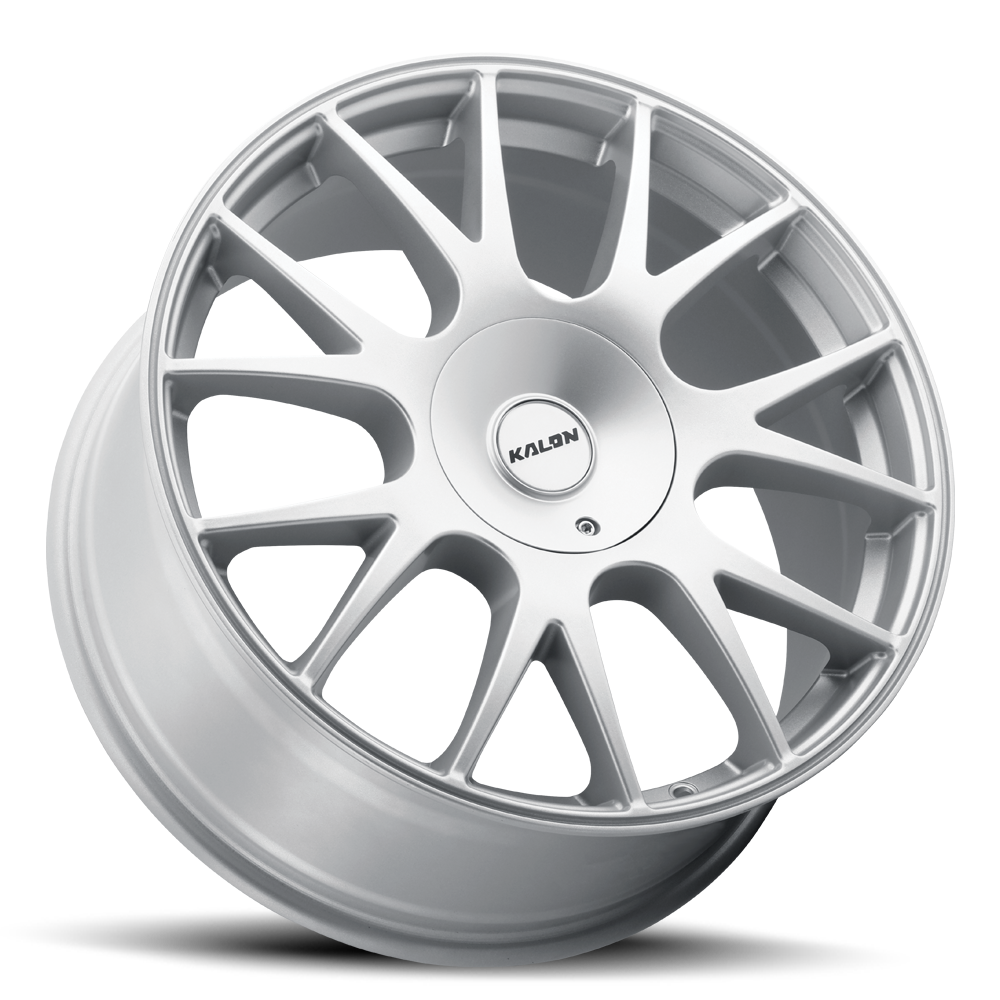 16" Kalon 206 Talon Satin Silver 16x7 Wheel 5x112 5x120 38mm Passenger Rim