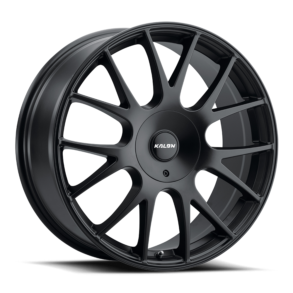 Set 4 20" Kalon 206 Talon Satin Black 20x8.5 Wheels 5x110 5x4.5 38mm Rims