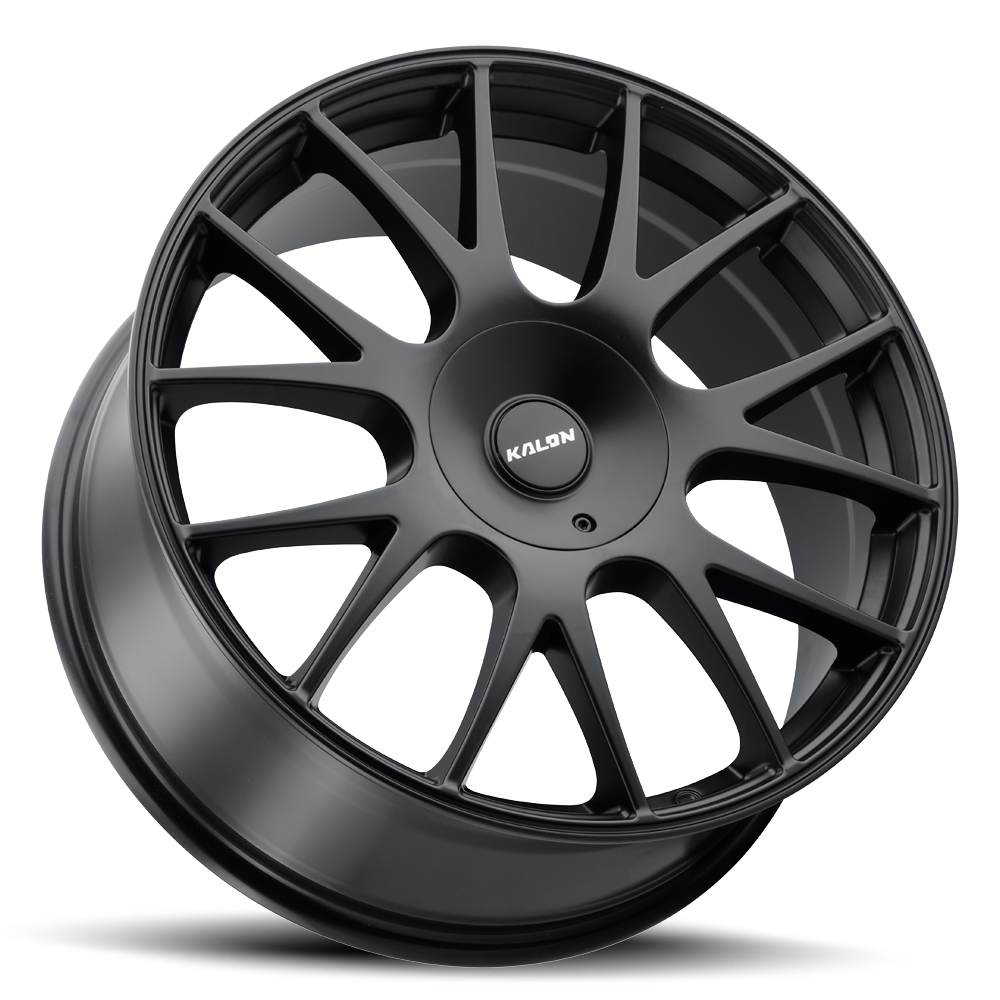 20" Kalon 206 Talon Satin Black 20x8.5 Wheel 5x4.25 5x115 38mm Passenger Rim