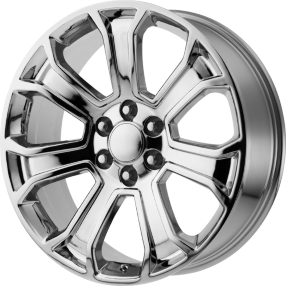 Performance Replicas PR166 22x9 6x5.5 Chrome Wheel 22" 24mm Rim