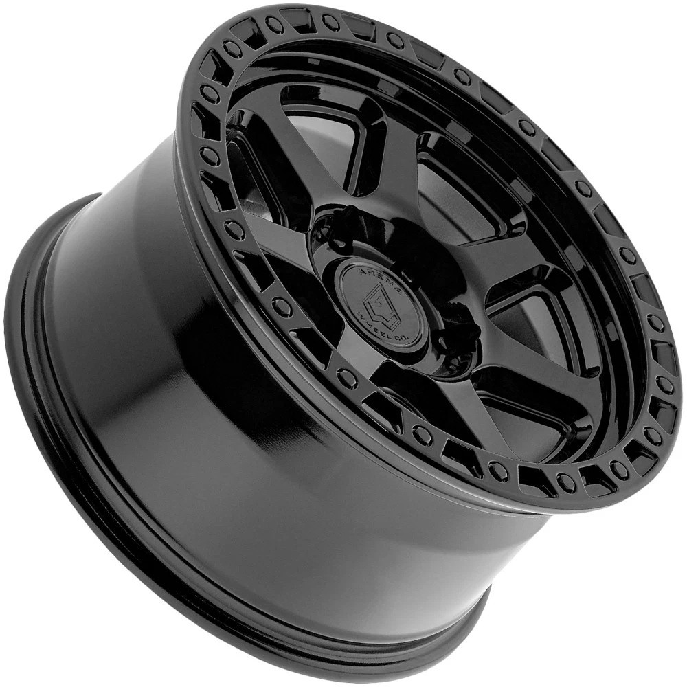 20" Arena A123 Throttle Gloss Black 20x9 Wheel 6x5.5 (6x139.7) 0mm Truck SUV Rim