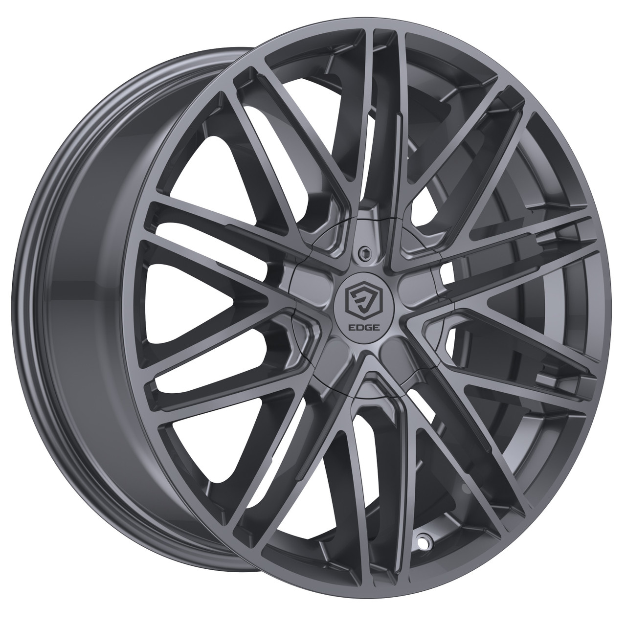 Set 4 17" Edge Street 352A Anthracite Wheels 17x7.5 5x112 5x4.5 40mm Rims