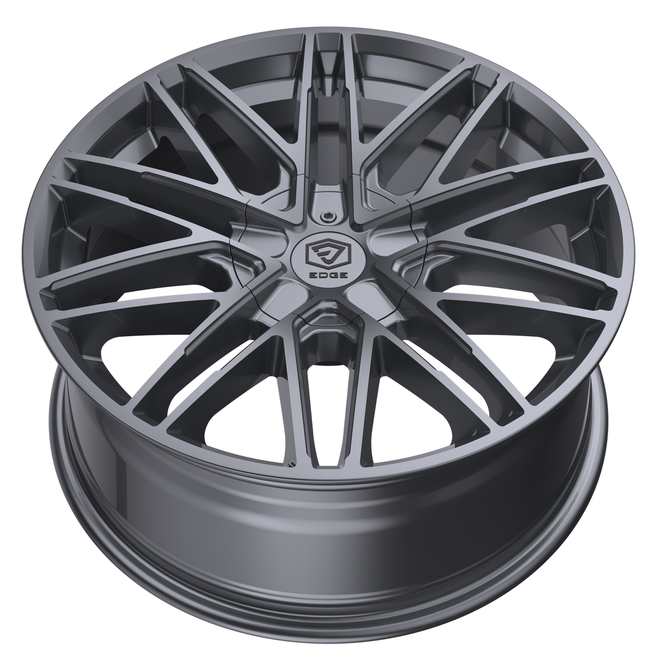 20" Edge Street 352A Anthracite Wheel 20x8.5 5x4.25 (5x108) 5x4.5 40mm Rim