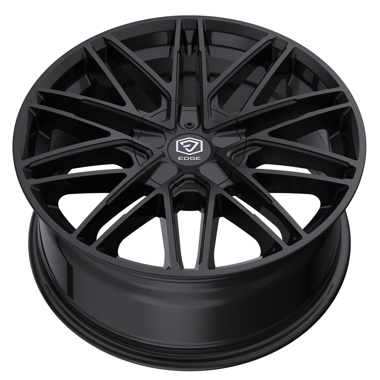 18" Edge Street 352B Gloss Black Wheel 18x8 5x4.25 5x4.5 40mm Car SUV Rim