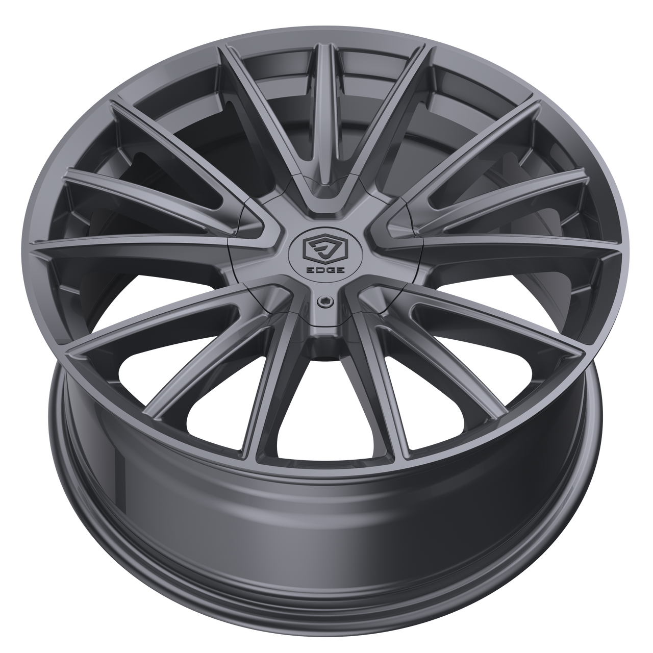 Set 4 17" Edge Street 353A Anthracite Wheels 17x7.5 5x112 5x4.5 40mm Rims