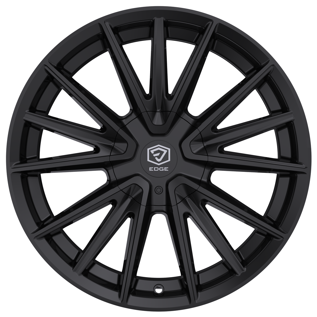 18" Edge Street 353B Gloss Black Wheel 18x8 5x4.25 (5x108) 5x4.5 40mm Rim