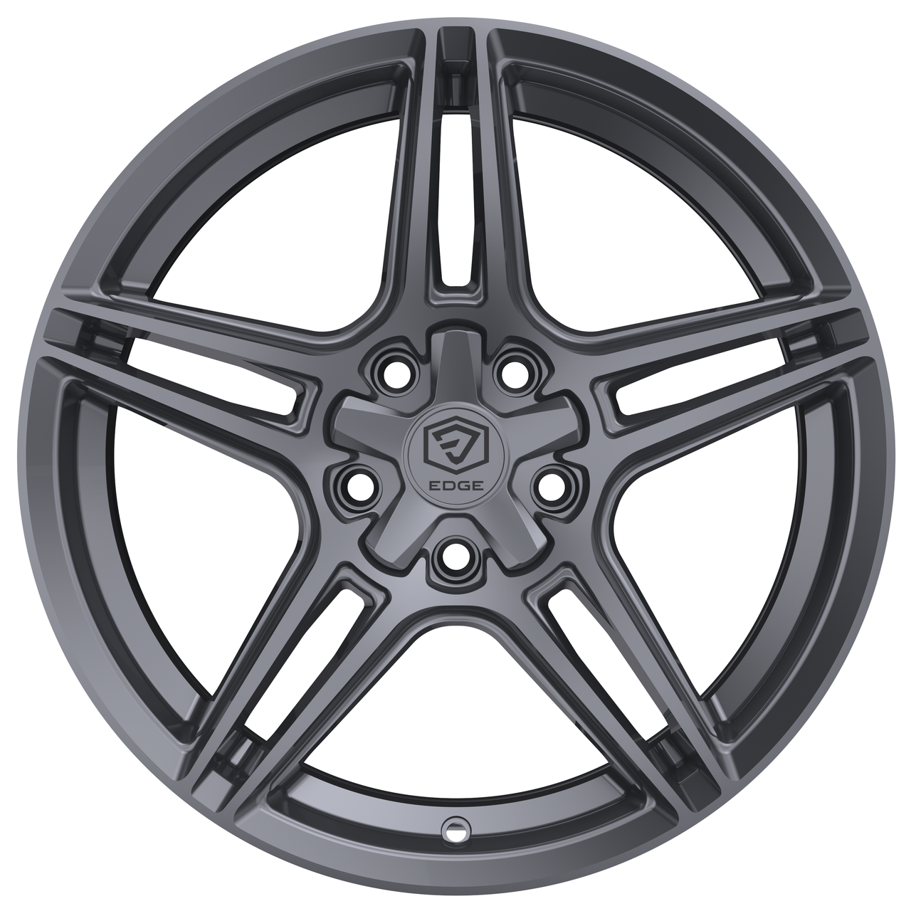 Set 4 17" Edge Street 354A Anthracite Wheels 17x7.5 5x112 5x4.5 40mm Rims