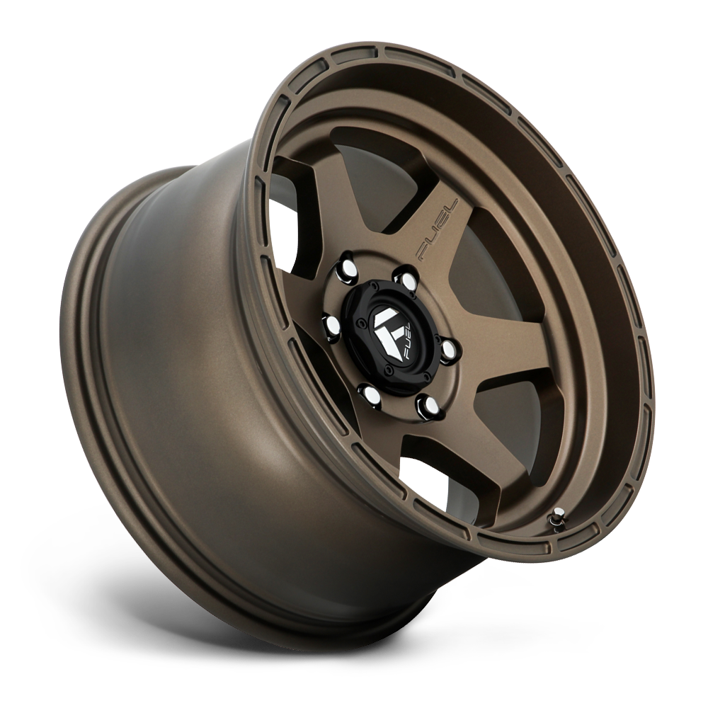 Set 4 18" Fuel D666 Shok 18x9 5x150 Matte Bronze Wheels 1mm For Toyota Rims