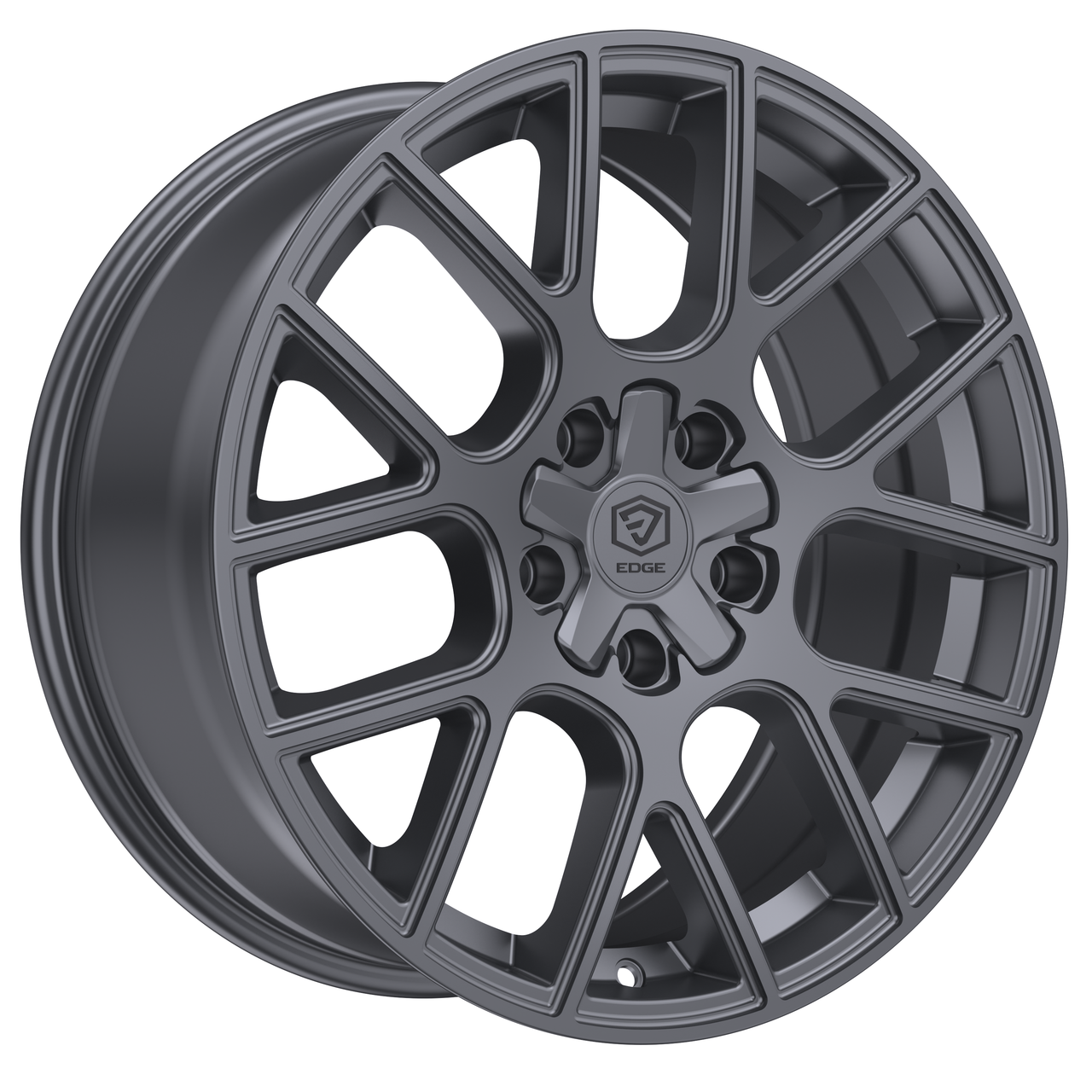 Set 4 17" Edge Street 356A Anthracite Wheels 17x7.5 5x112 5x4.5 (5x114.3) 40mm Rims