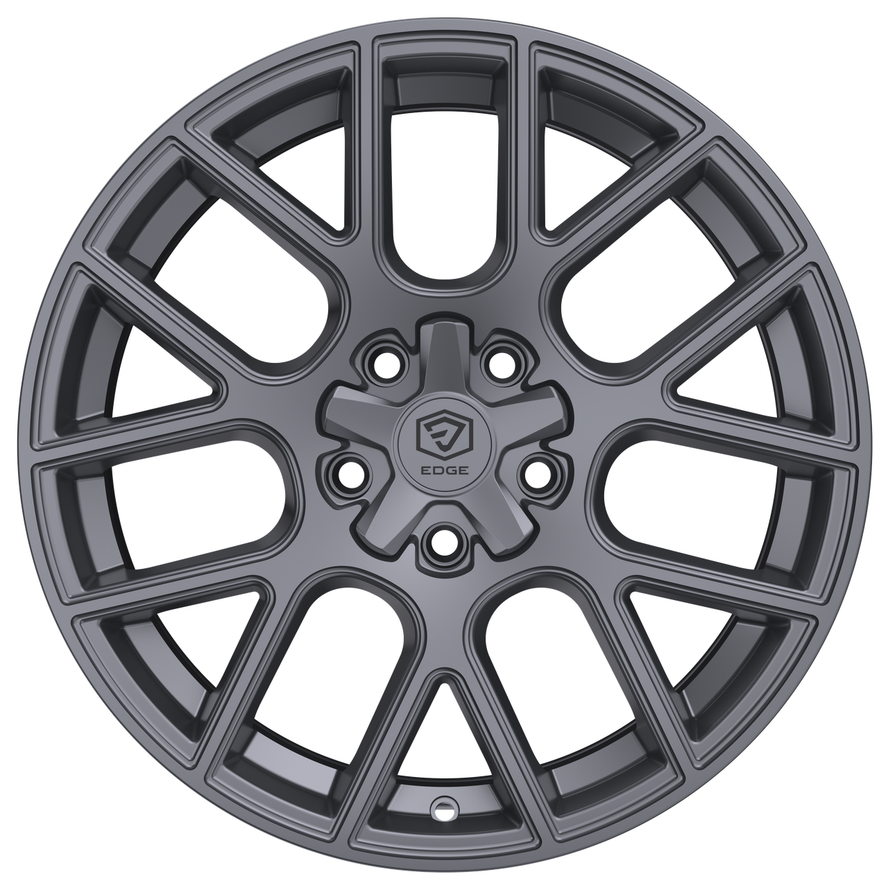 20" Edge Street 356A Anthracite Wheel 20x8.5 5x4.25 (5x108) 5x4.5 40mm Rim