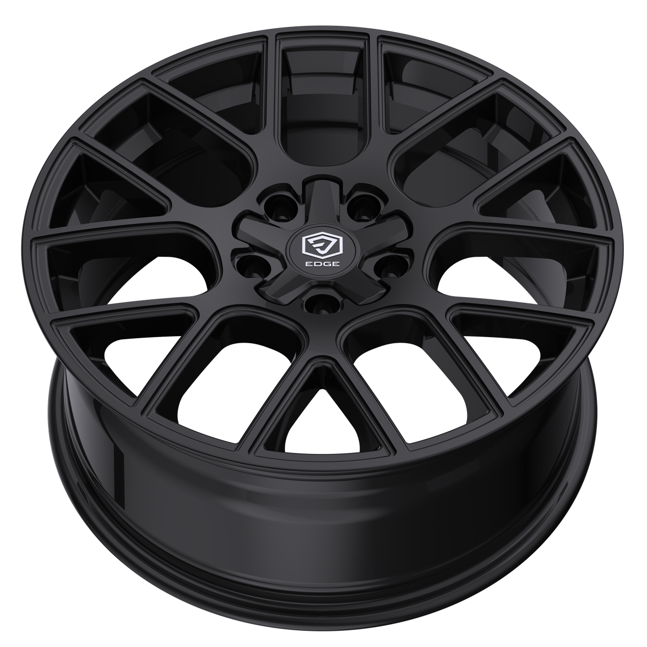 20" Edge Street 356B Gloss Black Wheel 20x8.5 5x100 5x4.5 (5x114.3) 40mm Rim