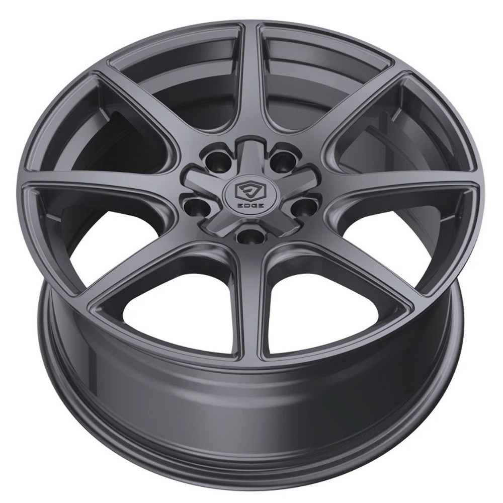 Set 4 17" Edge Street 357A Anthracite Wheels 17x7.5 5x4.5 5x120 40mm Rims