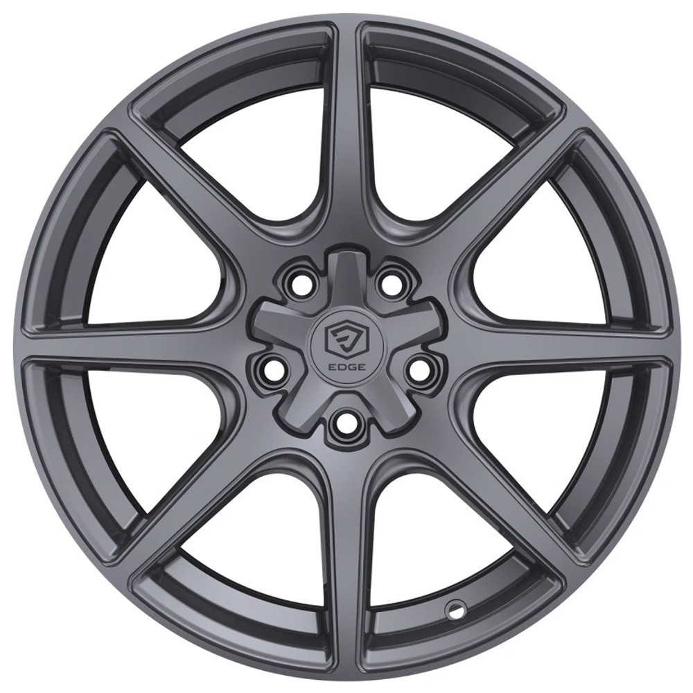 Set 4 17" Edge Street 357A 17x7.5 5x112 5x4.5 40mm Anthracite Wheels Car SUV Rims