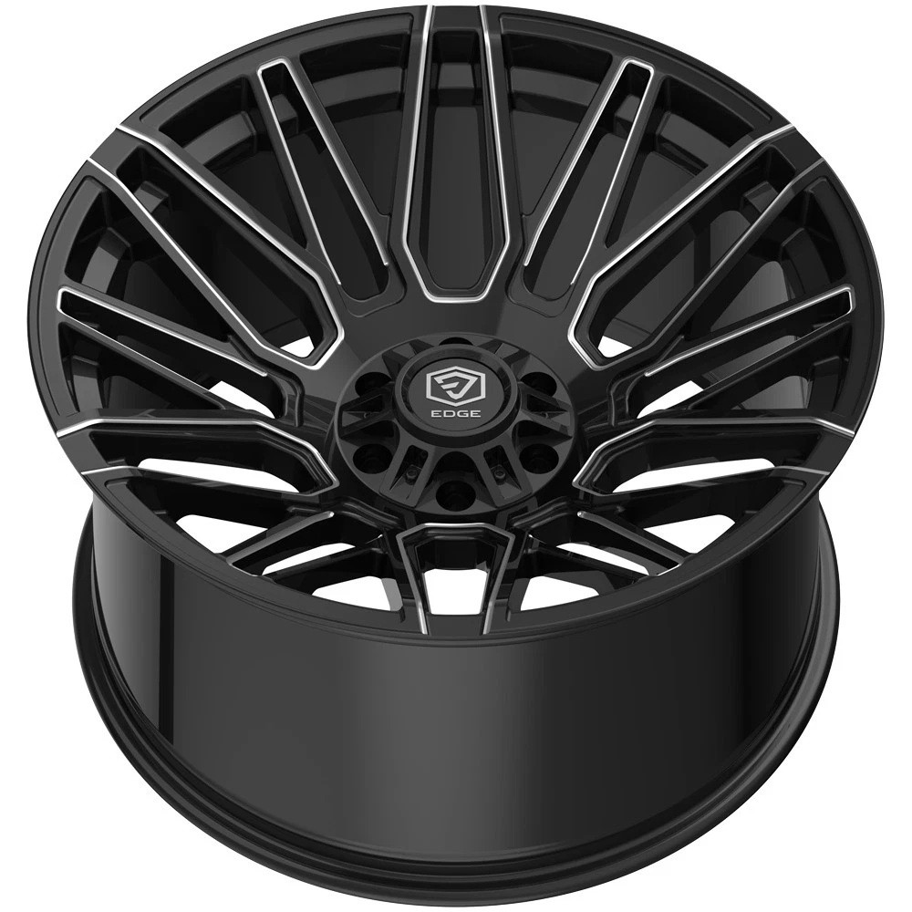 20" Edge Off Road 306BM 20x9 6x135 6x5.5 18mm Gloss Black Milled Wheel Truck Rim