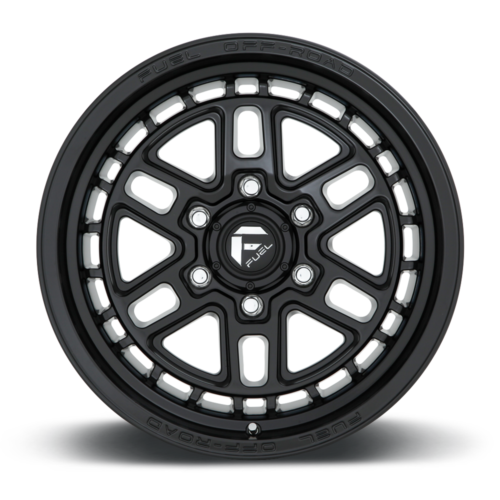 Set 4 Fuel D667 Nitro 17x9 6x5.5 Matte Black Wheels 17" 1mm Rims