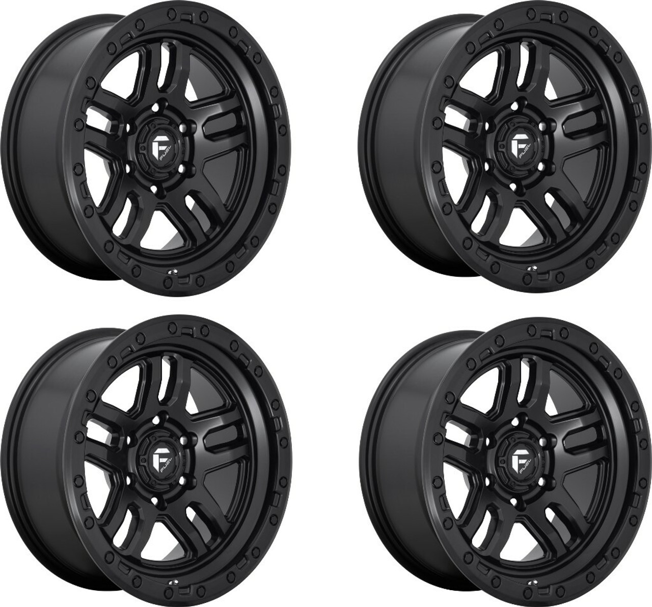 Set 4 Fuel D700 Ammo 18x9 6x135 Matte Black Wheels 18" 20mm For Ford Lincoln Rim Set 4 Fuel D700 Ammo 18x9 6x135 Matte Black Wheels 18" 20mm For Ford Lincoln Rim