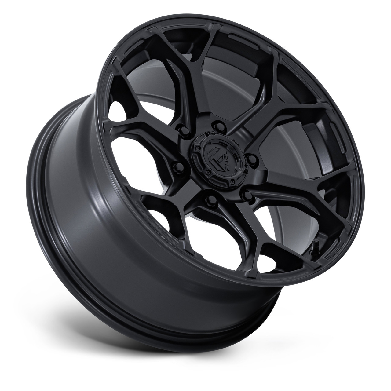 17" Fuel FC903 Splicer 17x8.5 6x135 25mm Blackout Wheel Offroad Truck SUV Rim