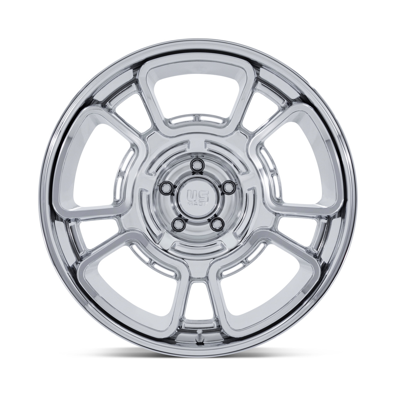 20" US Mag UC147 Flagstaff 20x10 5x5 (5x127) 6mm Chrome Wheels Classic Truck Rim