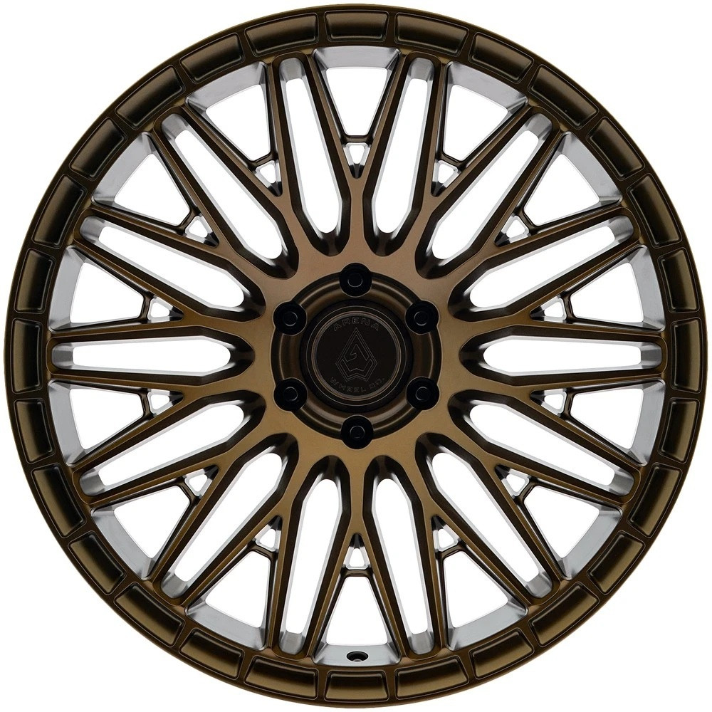 22" Arena A118 Karma 22x10 6x5.5 (6x139.7) -18mm Smoked Bronze Truck SUV Wheel