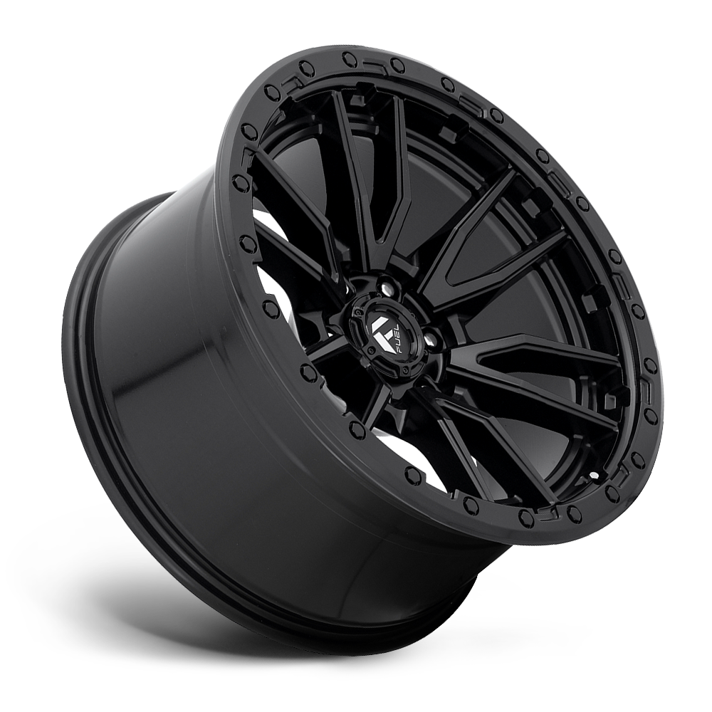 Set 4 Fuel D679 Rebel 18x9 6x135 Matte Black Wheels 18" 20mm For Ford Lincoln