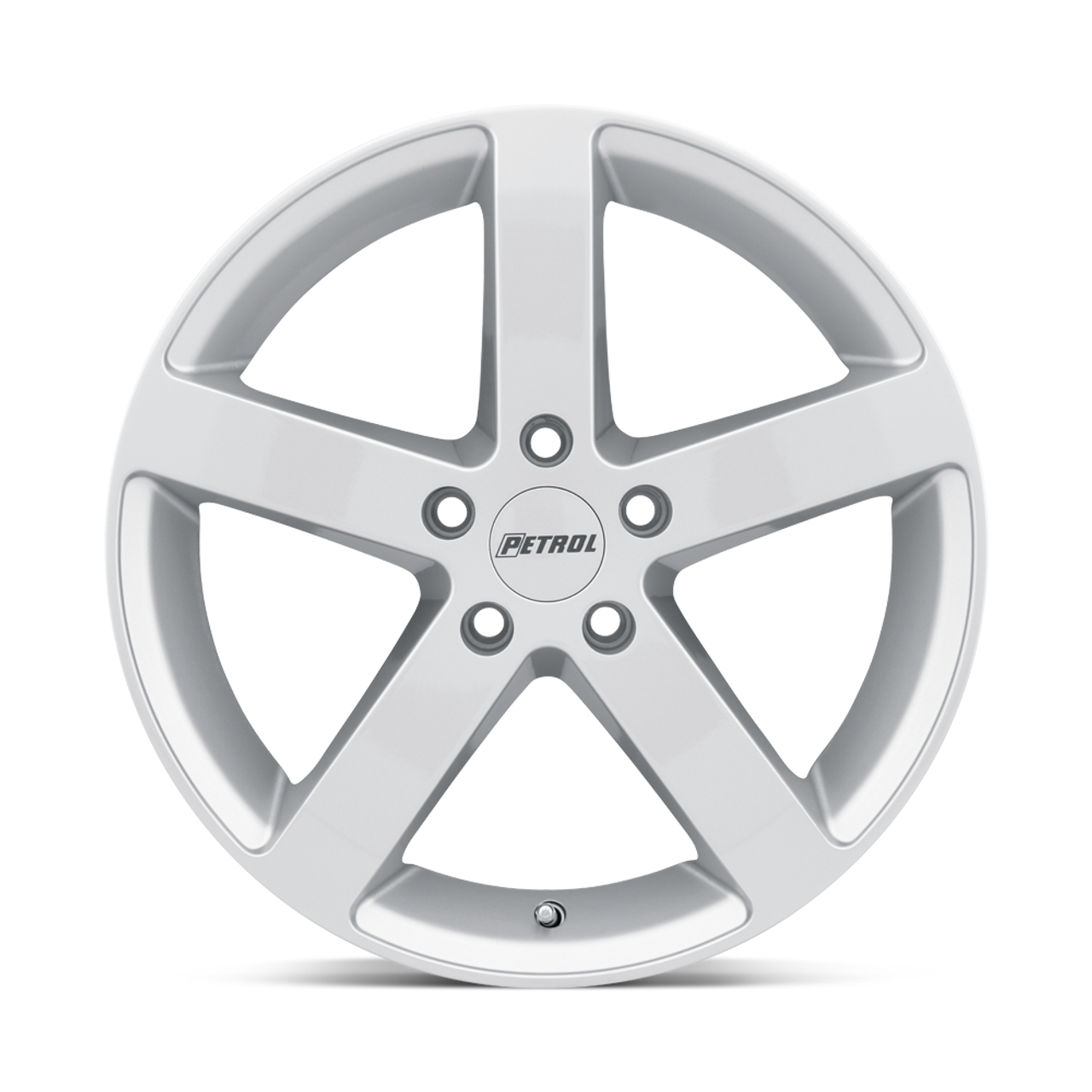 15" Petrol P3B 15x6.5 5x100 Gloss Silver Wheel 38mm Rim