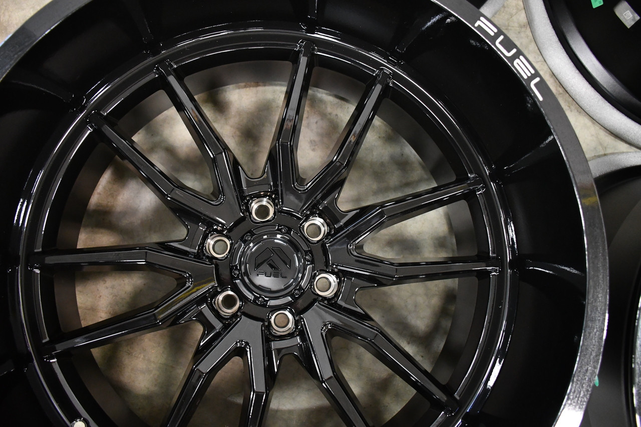 Set 4 Fuel D679 Rebel 18x9 6x5.5 Matte Black Wheels 18" 20mm Rims