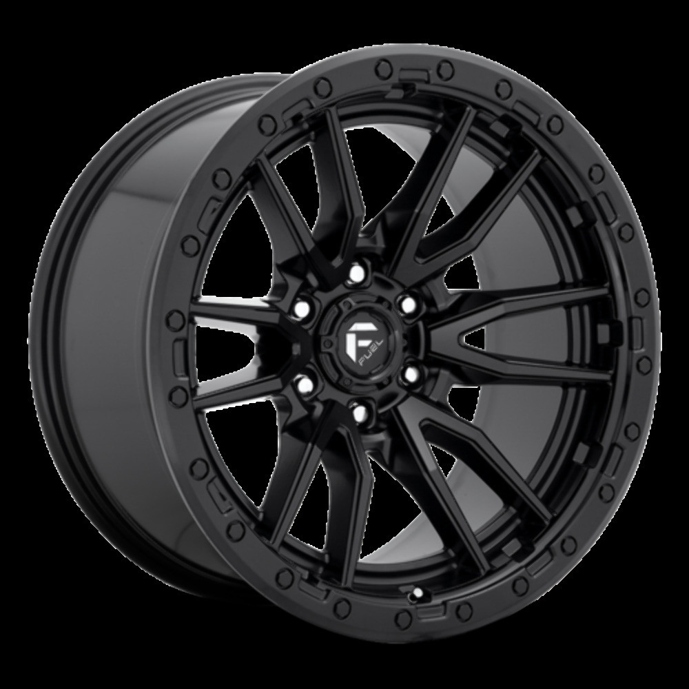 Set 4 Fuel D679 Rebel 18x9 6x5.5 Matte Black Wheels 18" 20mm Rims