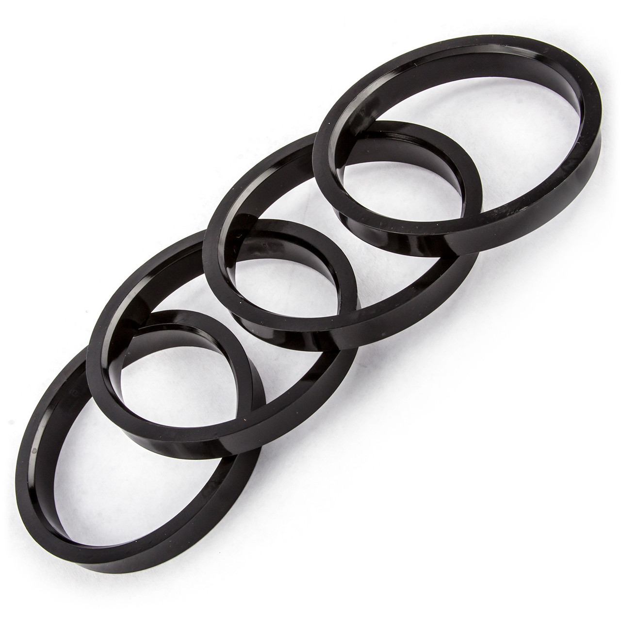 Set 4 Gorilla Hub Centering Rings 67mm Outer Dia-57.10mm Inner Dia