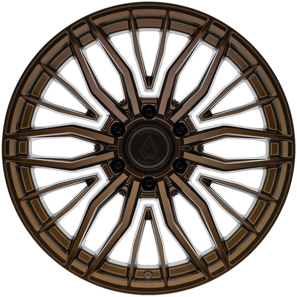 20" Arena A122 Phantom 20x9 6x5.5 (6x139.7) 0mm Smoked Bronze Wheel Truck SUV Rim