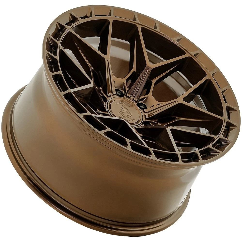 Set 4 20" Arena A133 Rampage 20x9 6x5.5 0mm Smoked Bronze Wheels Truck SUV Rims Offroad