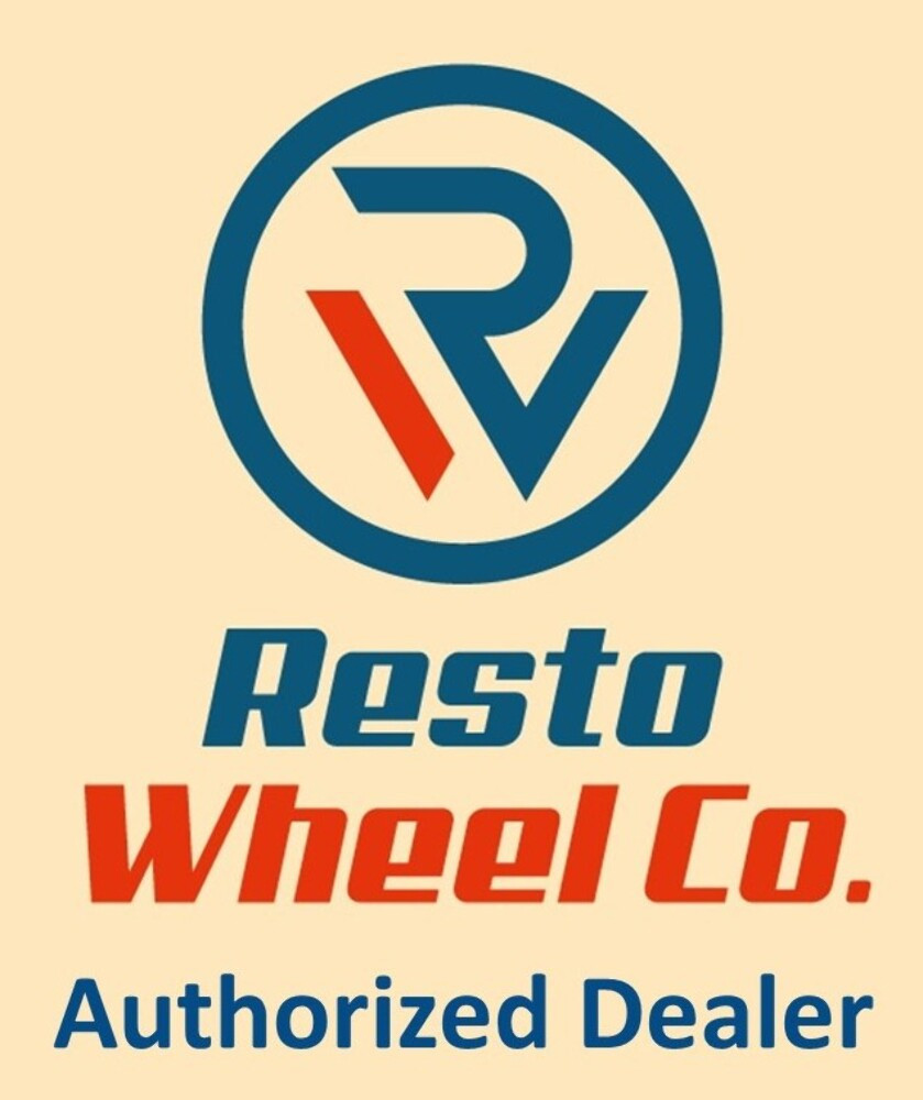 Set 4 20" Resto R107 Malibu 20x9.5 5x4.75 (5x120.65) 1mm Polished Wheels Rims