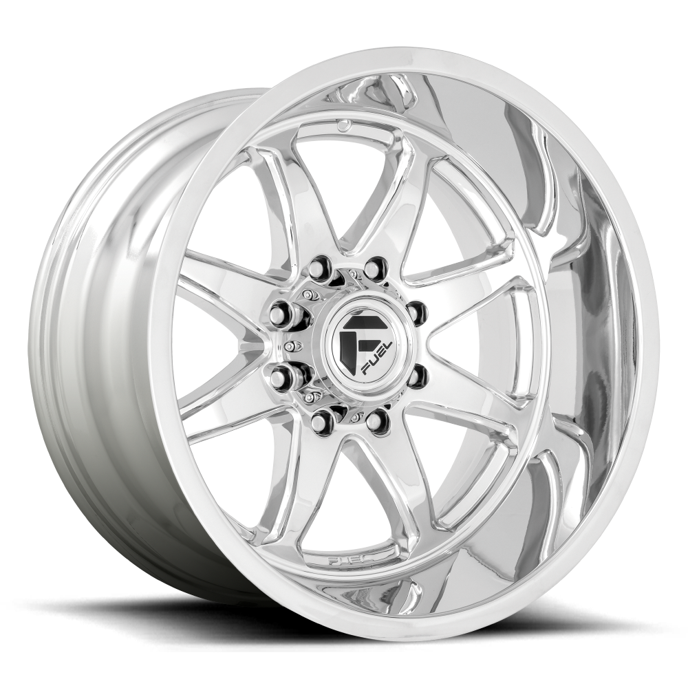 Set 4 20" Fuel D748 Hammer 20x9 8x170 Chrome Wheels 1mm For Ford Truck Rims