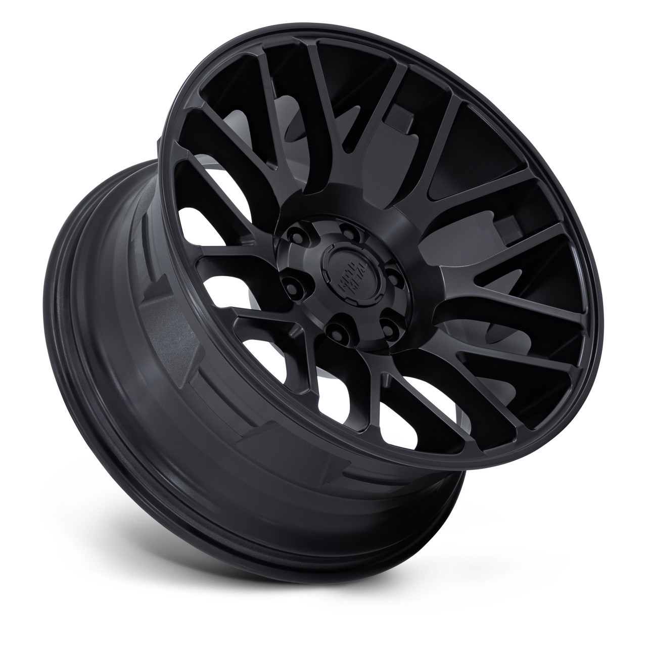 Set 4 20" Moto Metal MO816 Overlook 20x9 8x6.5 1mm Blackout Wheels Offroad Rims Truck Wheels