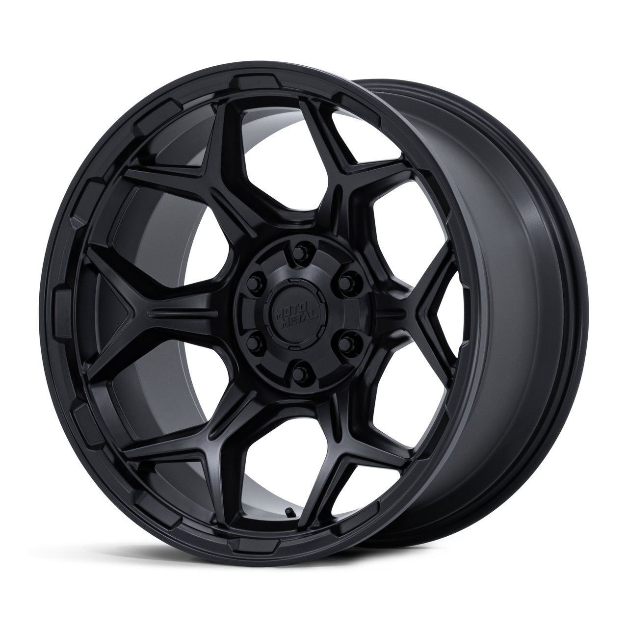 Set 4 20" Moto Metal MO815 Dux 20x9 6x135 6x5.5 1mm Blackout Wheels Offroad Rims Truck SUV