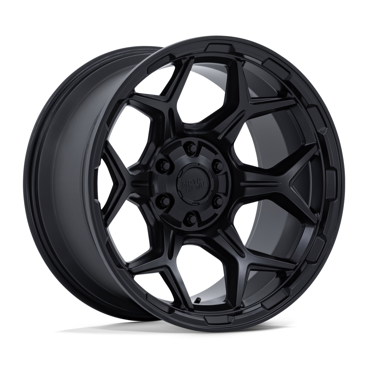 Set 4 20" Moto Metal MO815 Dux 20x10 6x135 6x5.5 -18mm Blackout Truck SUV Wheels Lifted Offroad Rims