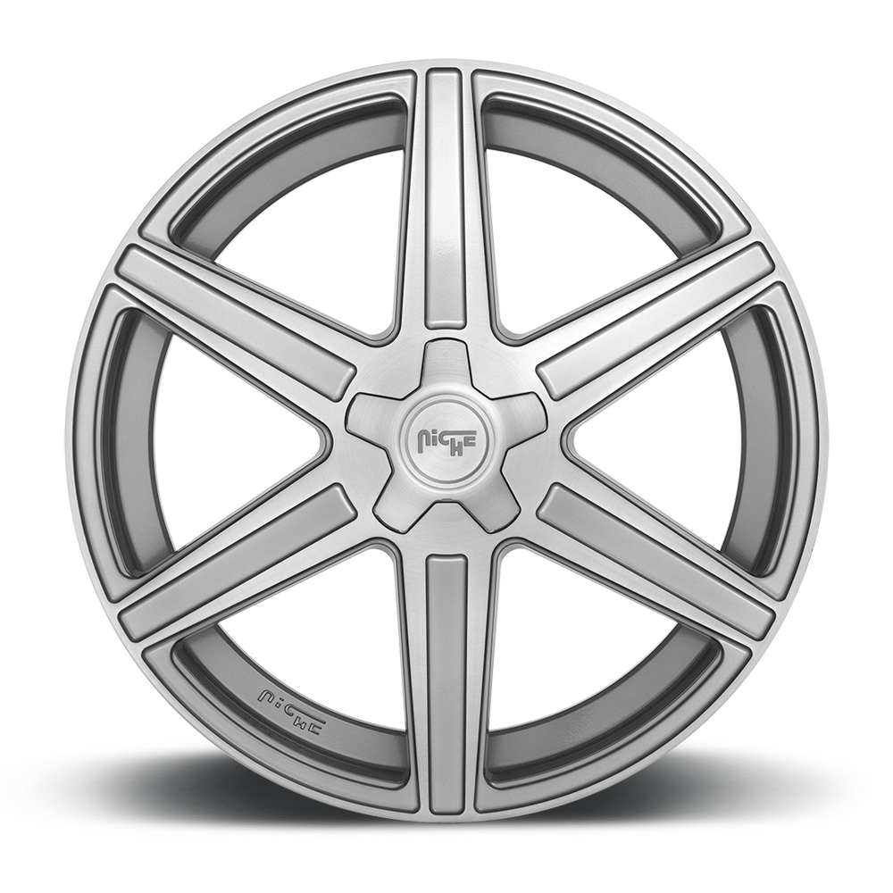 Set 4 20" Niche M241 Carina 20x10.5 5x112 40mm Anthracite Brushed Luxury Rims