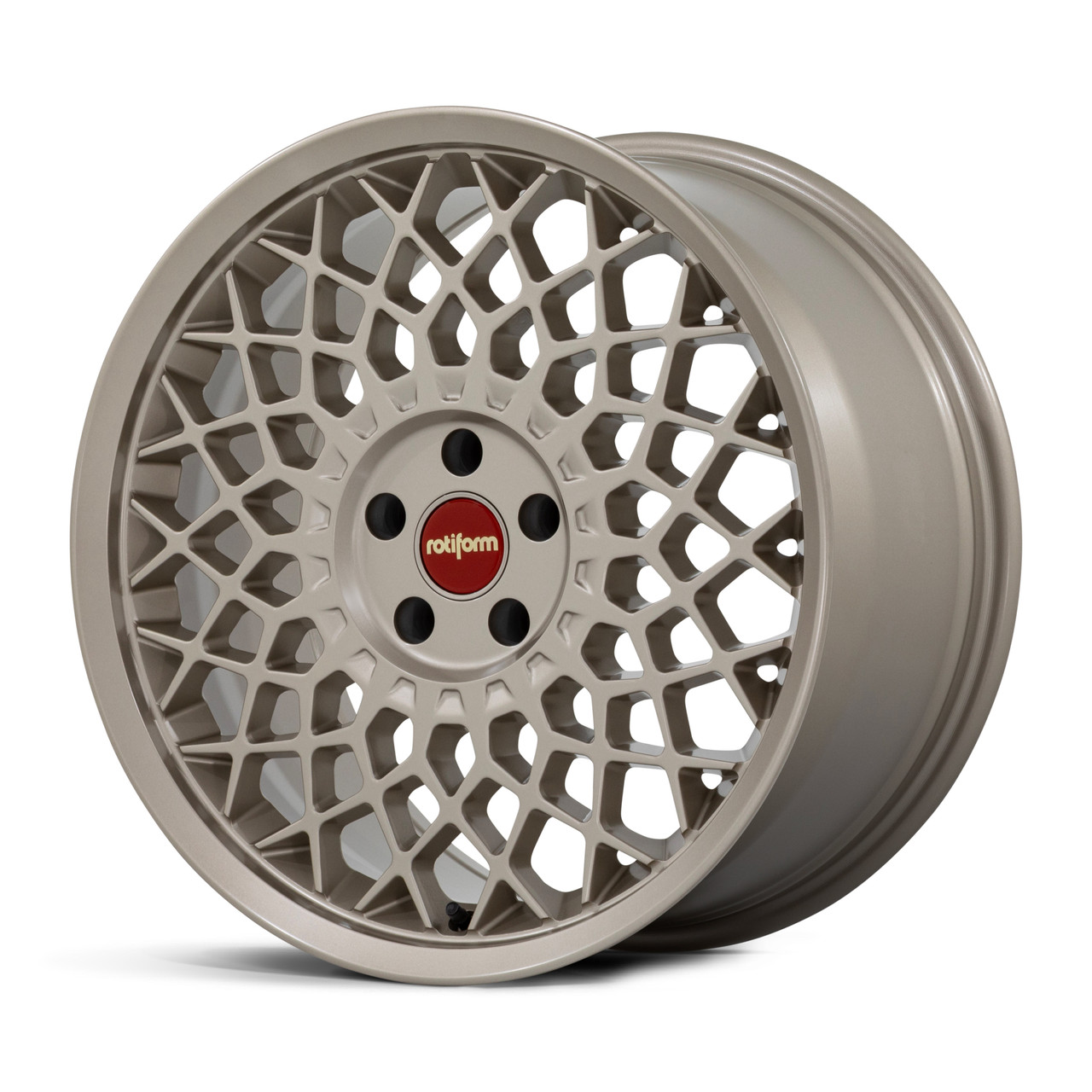 18" Rotiform RC212 CJJ 18x8.5 5x4.5 (5x114.3) 35mm Matte Gold Sedan Coupe Wheel Luxury Car Rim