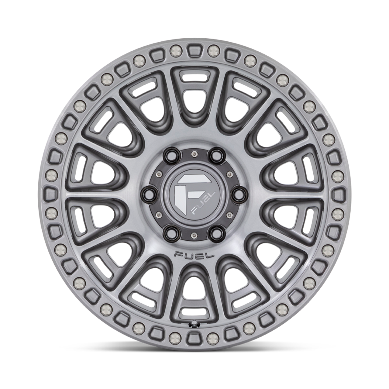 Set 4 17" Fuel D833 Cycle 17x9 6x5.5 1mm Wheels Platinum For Chevy GMC Ram Rims