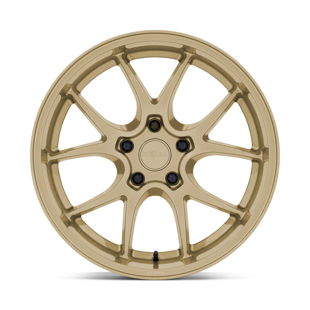 19" Rotiform RC207 LTN-J 19x10.5 5x120 35mm Gloss Gold Wheel Sedan Coupe Car Rim