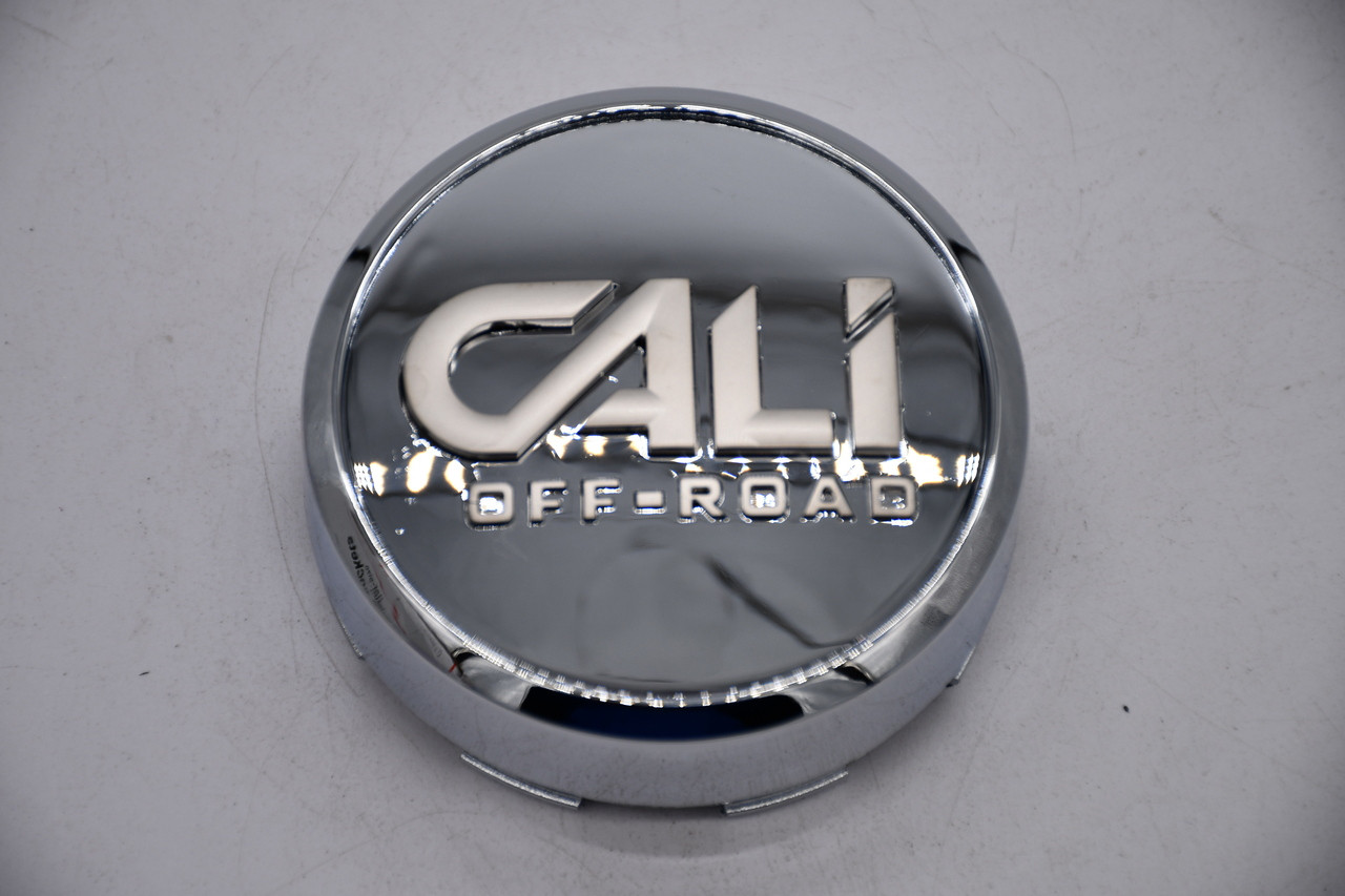 Replacement Chrome Cali Offroad Wheel Center Cap for 9113 Paradox 5x5 Wheels