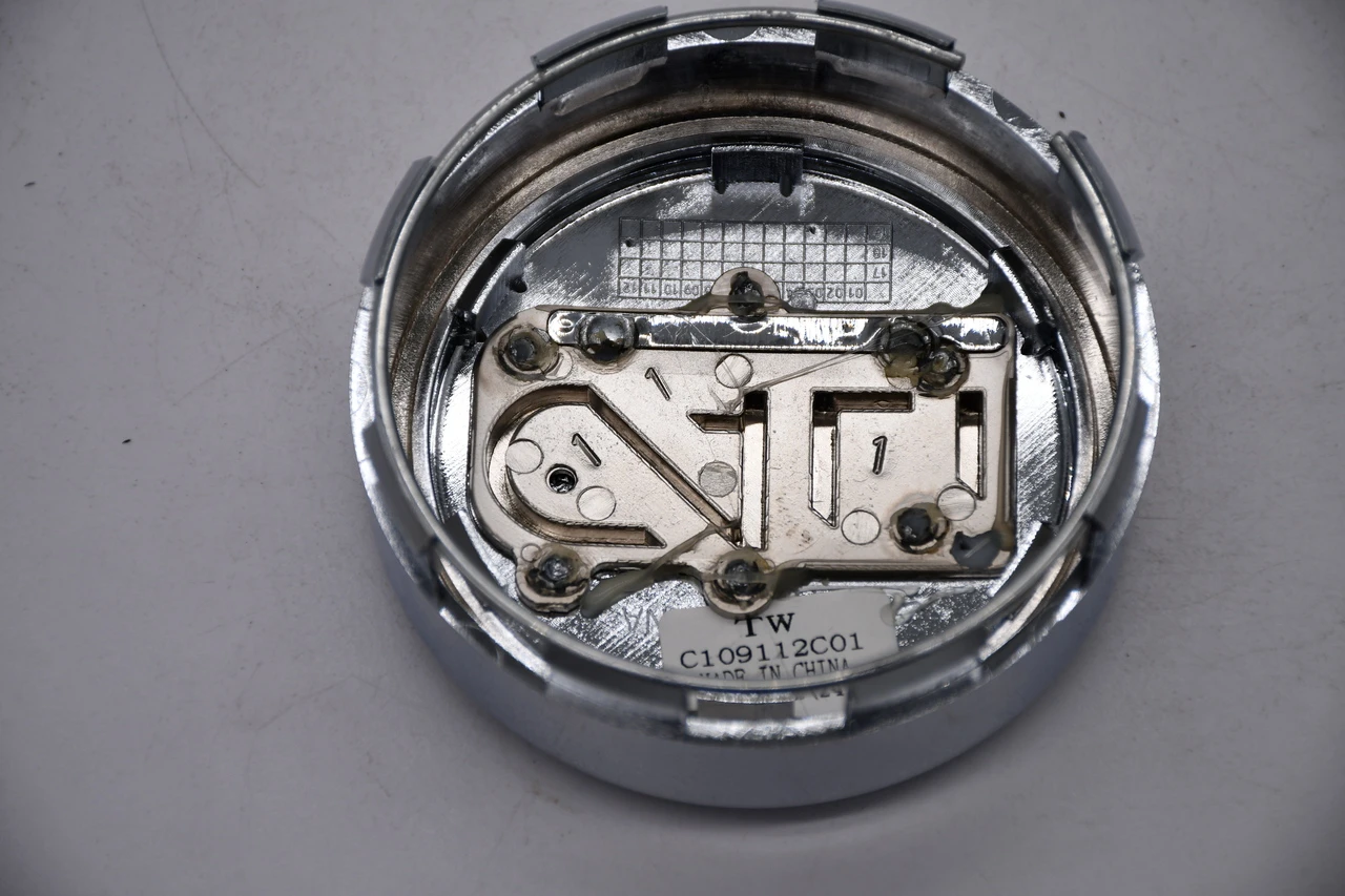 Chrome Cali Offroad Replacement Center Cap C109112C01 for Custom Truck Wheels