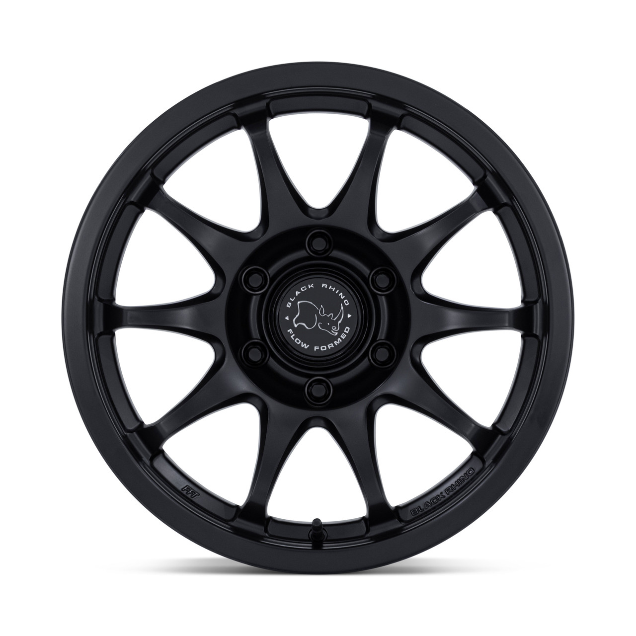 Set 4 17" Black Rhino Hard Alloys BR038 Ronin 17x8.5 6x4.5 25mm Matte Black Rims Offroad Wheels