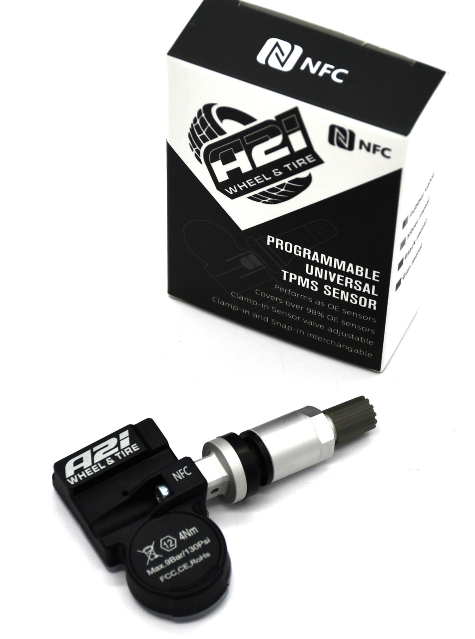 1 TPMS Fits 01/2020-12/2026 Aston-Martin DB11 Tire Sensor Replacement Metal Stem 433 MHz