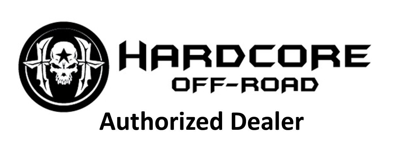 Hardcore all black center caps 8 lug
