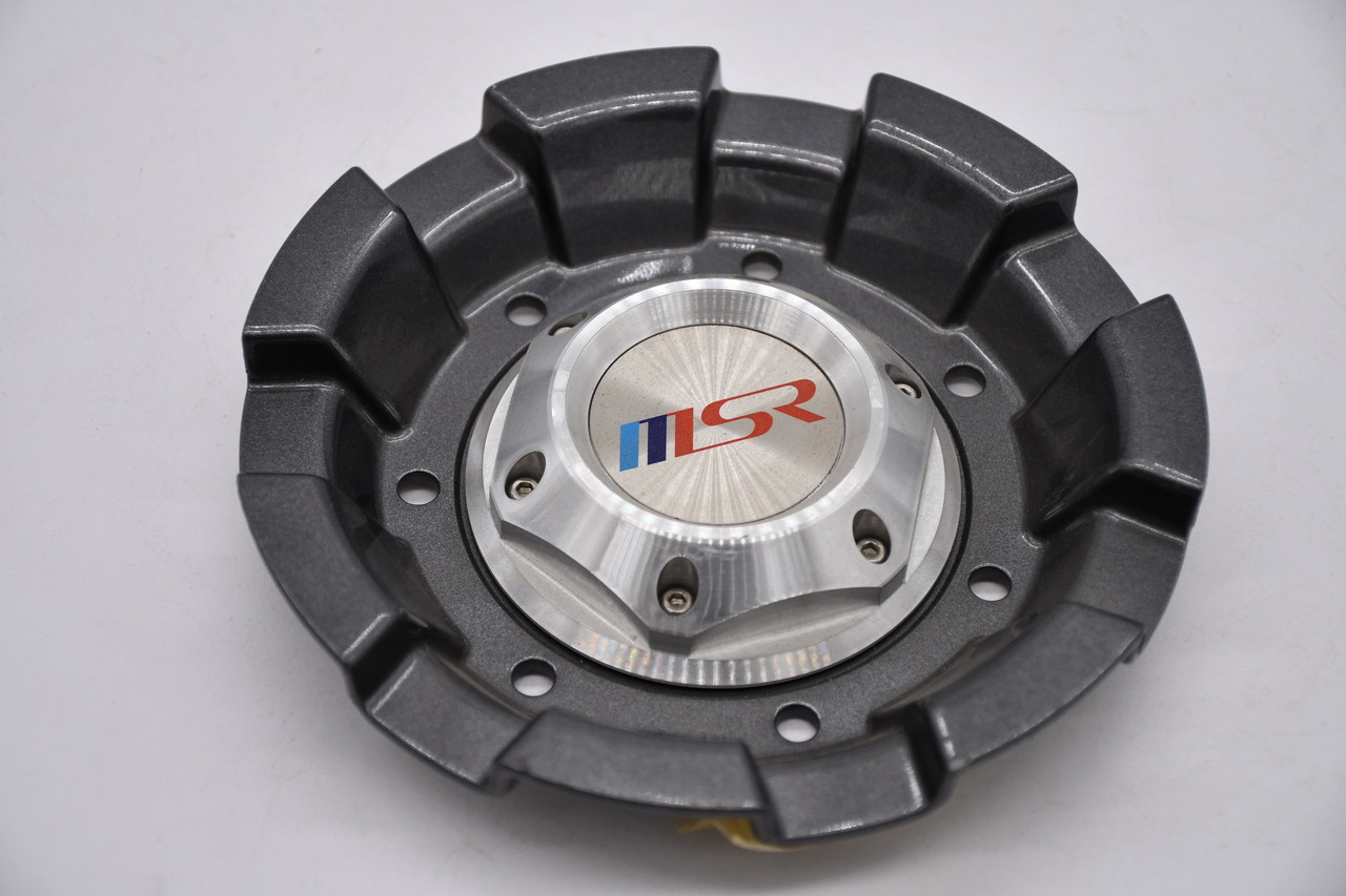 MSR Silver Wheel Center Cap Hub Cap 3172B 6"