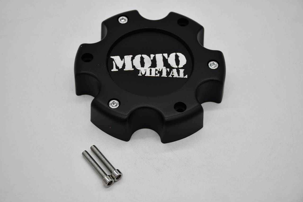 Moto Metal MO909B6139YB Satin Black Wheel Center Cap 6 Lug OEM Replacement