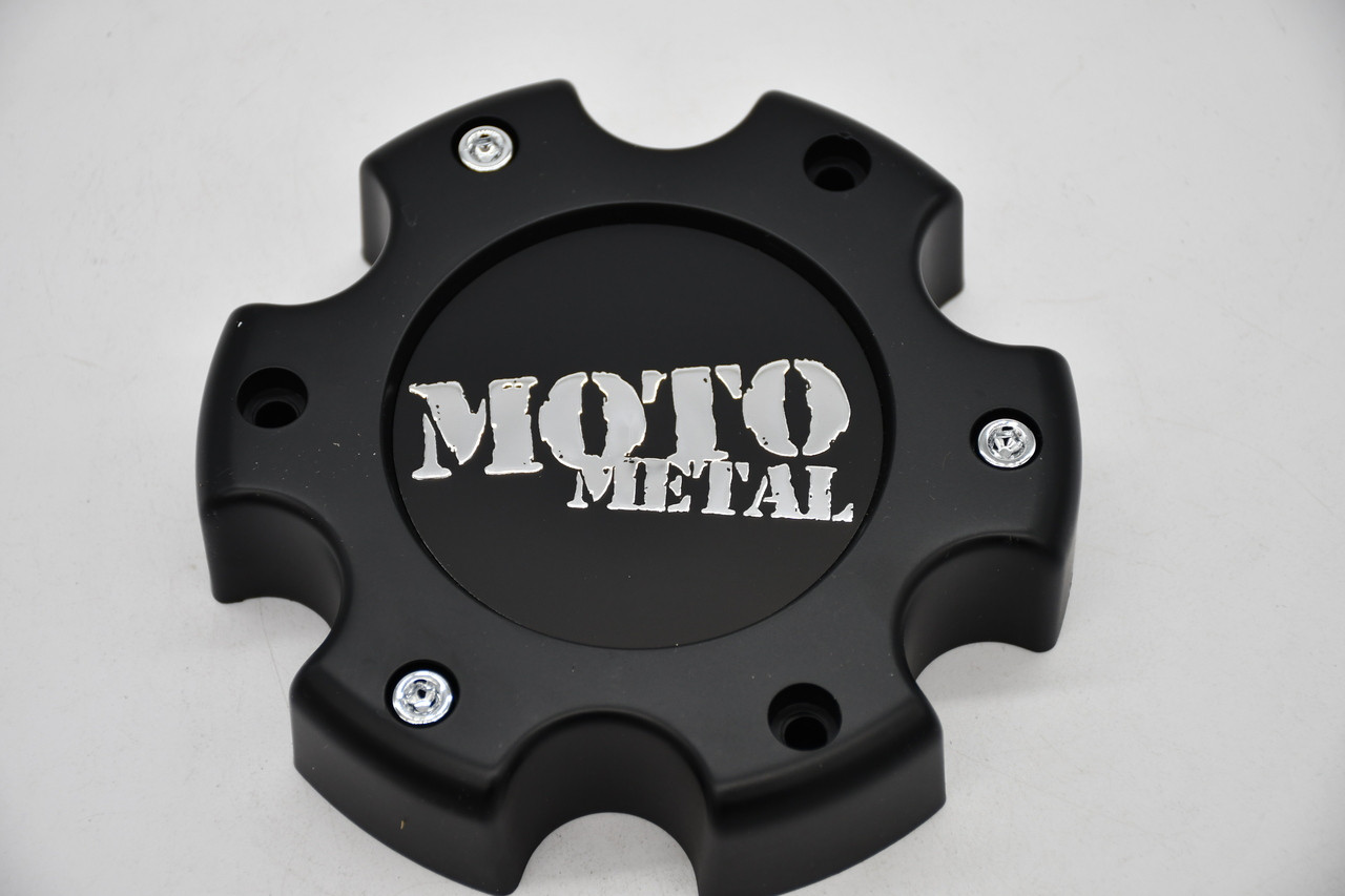 Moto Metal MO909B6139YB Satin Black 5.75-Inch 6-Lug Replacement Wheel Center Cap