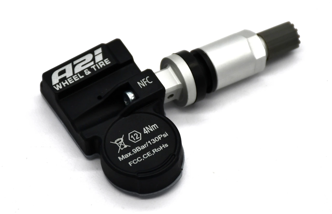 4 TPMS Fit 10/2019-12/2026 Audi Q4 Tire Sensors Replacement Metal Stem 433 MHz